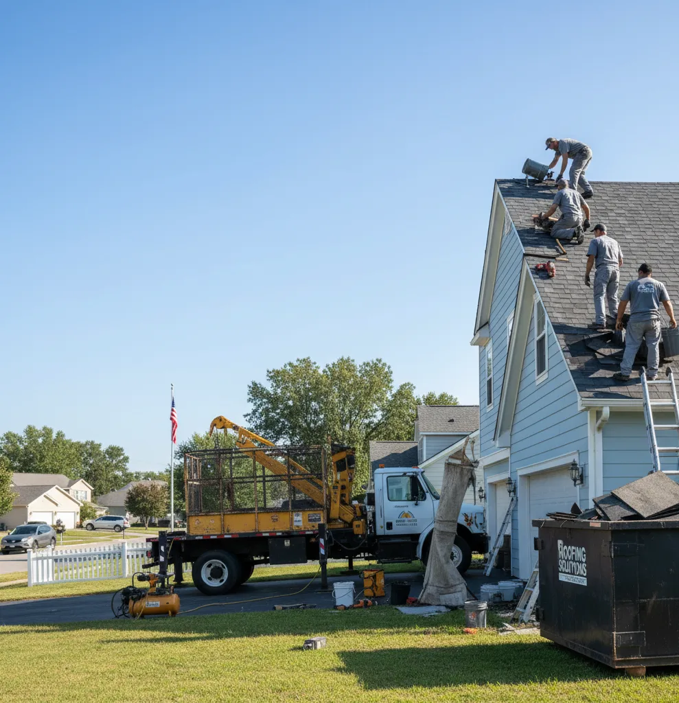 Roof Repair in Rochelle Park